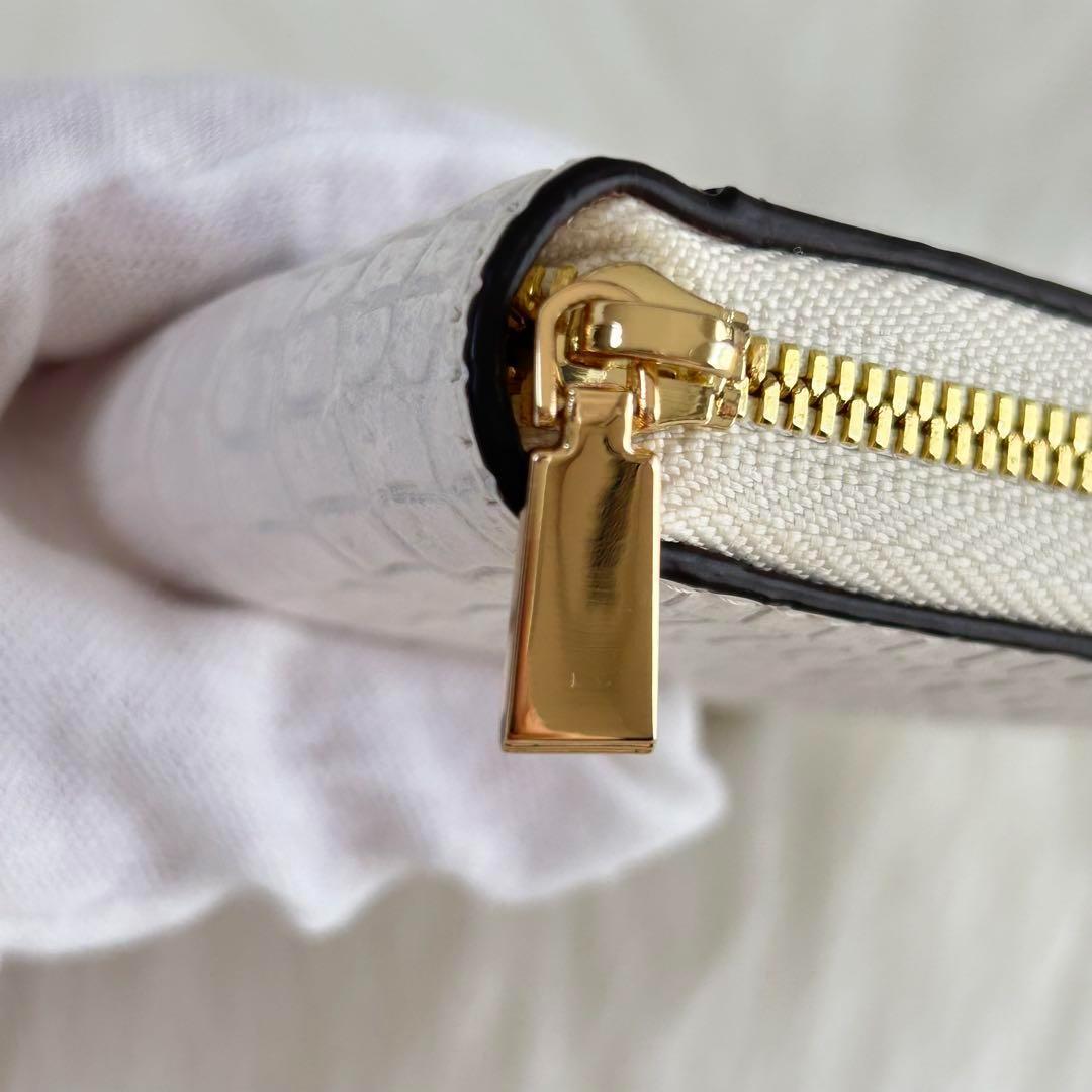 新品未使用✨クロコダイル革✨ヘンローン ヒマラヤ コンパクトウォレット