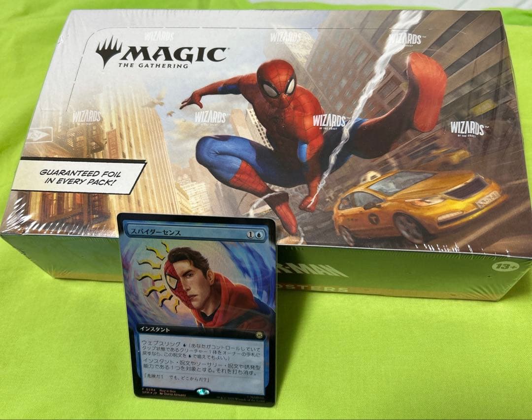 交渉ok！プロモ付！MTG 英語版 マーベル スパイダーマン プレイブースター 交渉ok！プロモ付！MTG 英語版 マーベル スパイダーマン プレイ