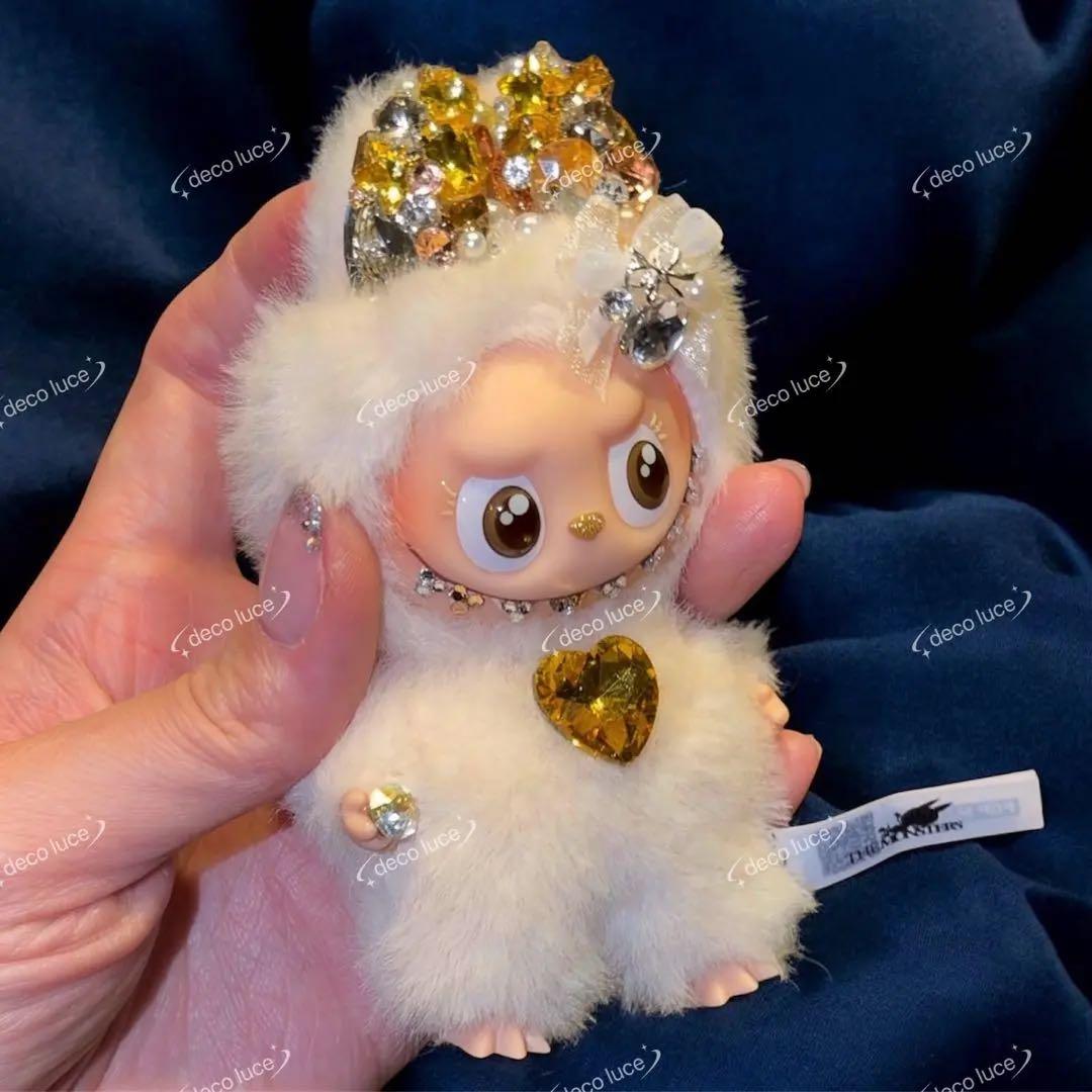 A PIN FOR LOVE A スワロフスキー　ラブブ　イニシャル　ミニラブブ