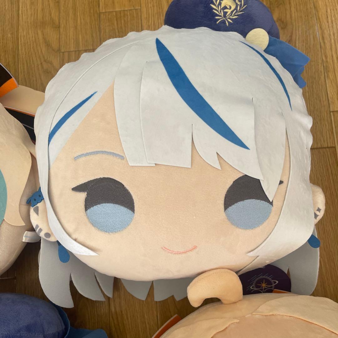 ウェザープラネット BIGフェイスクッション 雨海ルカ 天晴ひなた 4個