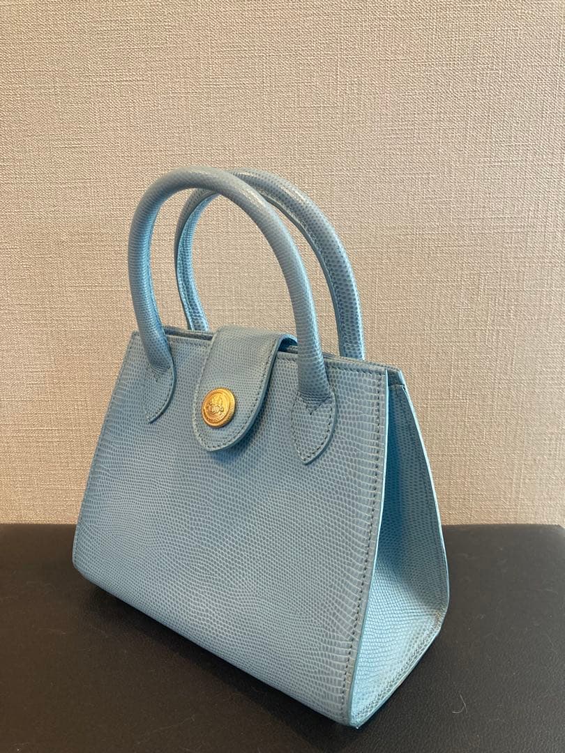 【レア】ディディエラマルト　ハンドバッグ　ショルダーバッグ　水色
