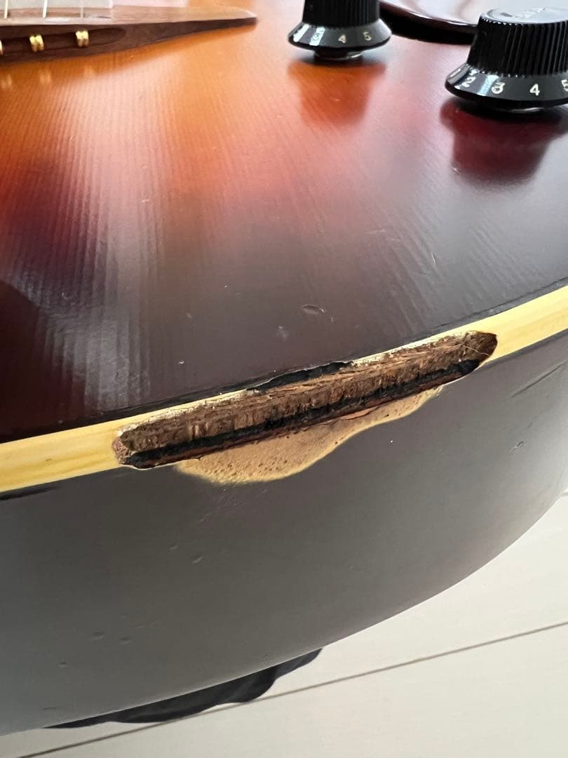 激レア k.yairi ヤイリ KYF-1 セミアコースティックギター90年製