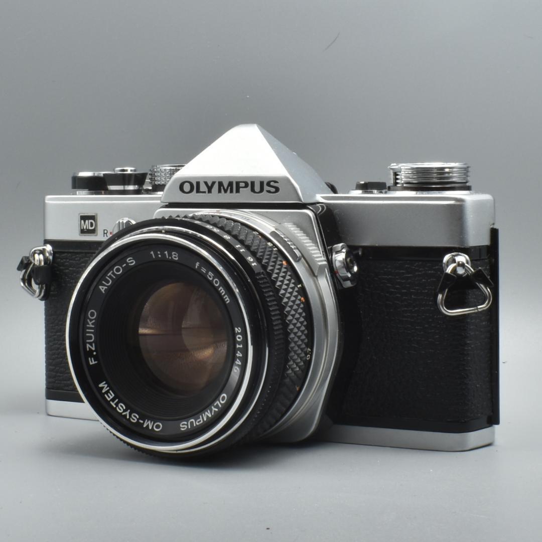 整備済 完動 Olympus OM-1 MD 50mm F1.8 露出計OK2 - メルカリ