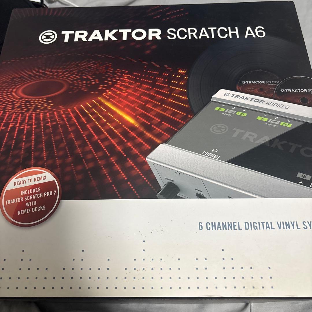 TRAKTOR SCRATCH A6 デジタルバイナルシステムDVS/PCDJ
