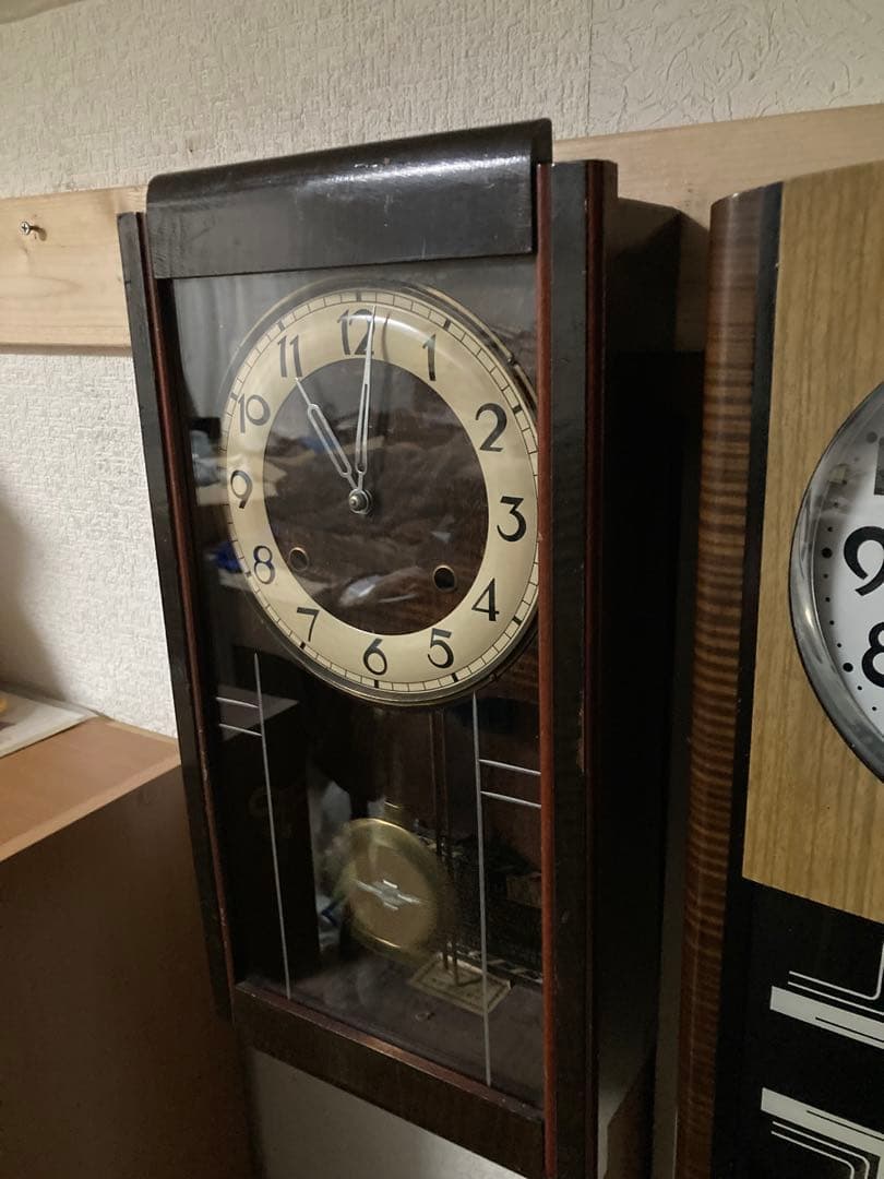 AKマーク 栄計舎 チンチャン時計 稼働中