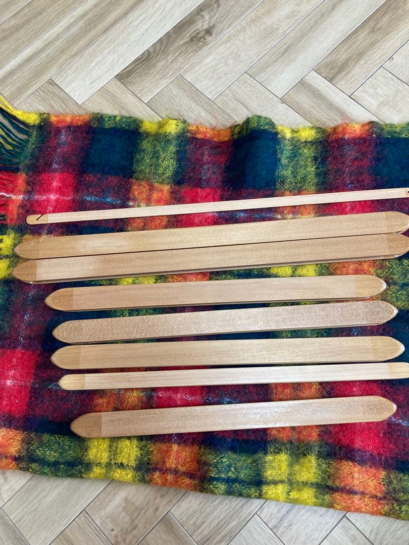 織り道具　シャトル　板ひ