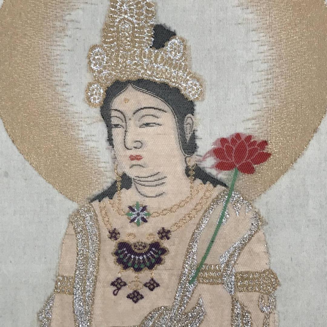 西国三十三ヶ所霊場集印肉筆掛軸/掛軸/名家伝来/M-40J