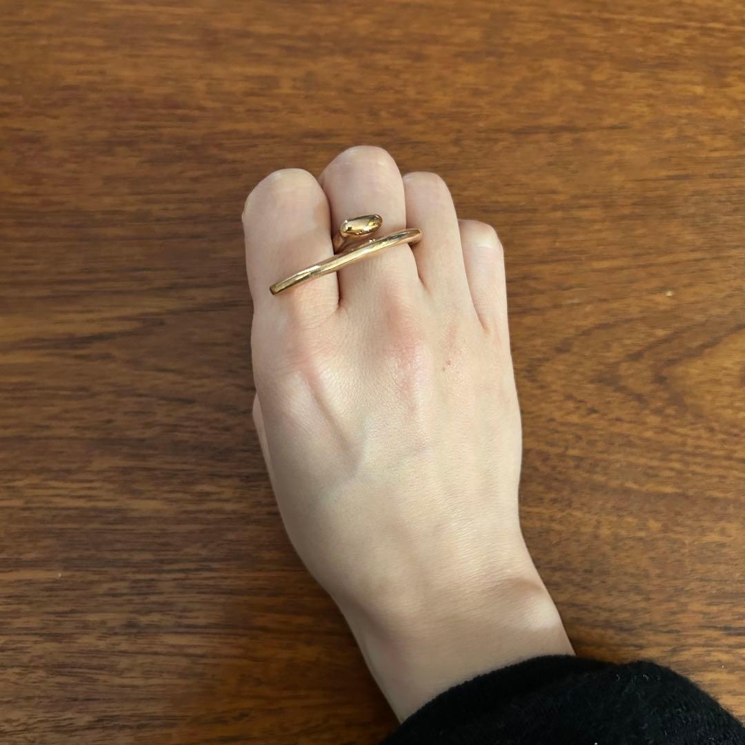 27日までの値下げ Monica Castiglinoni ブロンズ リング