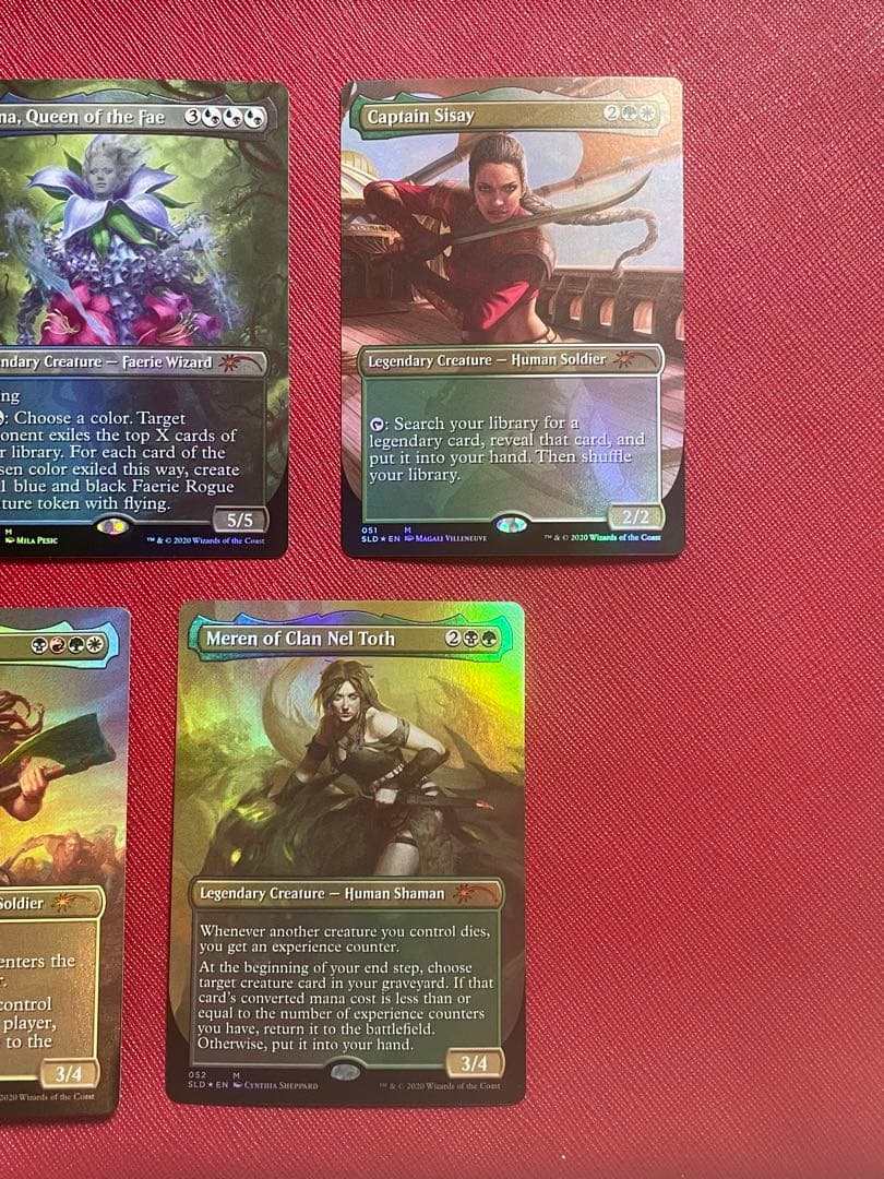 MTG secret lair Women's Day 2020 全5種