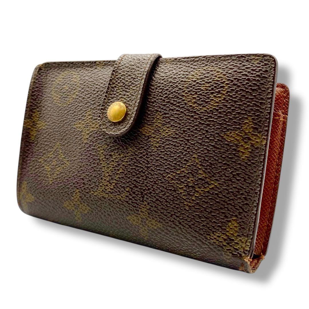 良品 ルイヴィトン ポルトフォイユ ヴィエノワ モノグラム がま口