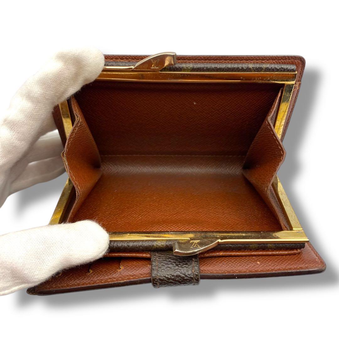 良品 ルイヴィトン ポルトフォイユ ヴィエノワ モノグラム がま口