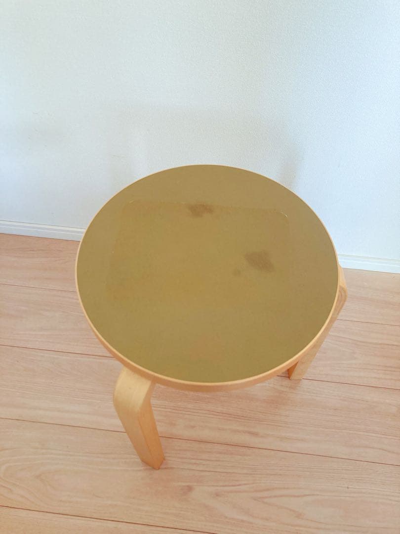 廃盤色　レア　artek　オリーブ olive17 スツール　scope　廃盤品