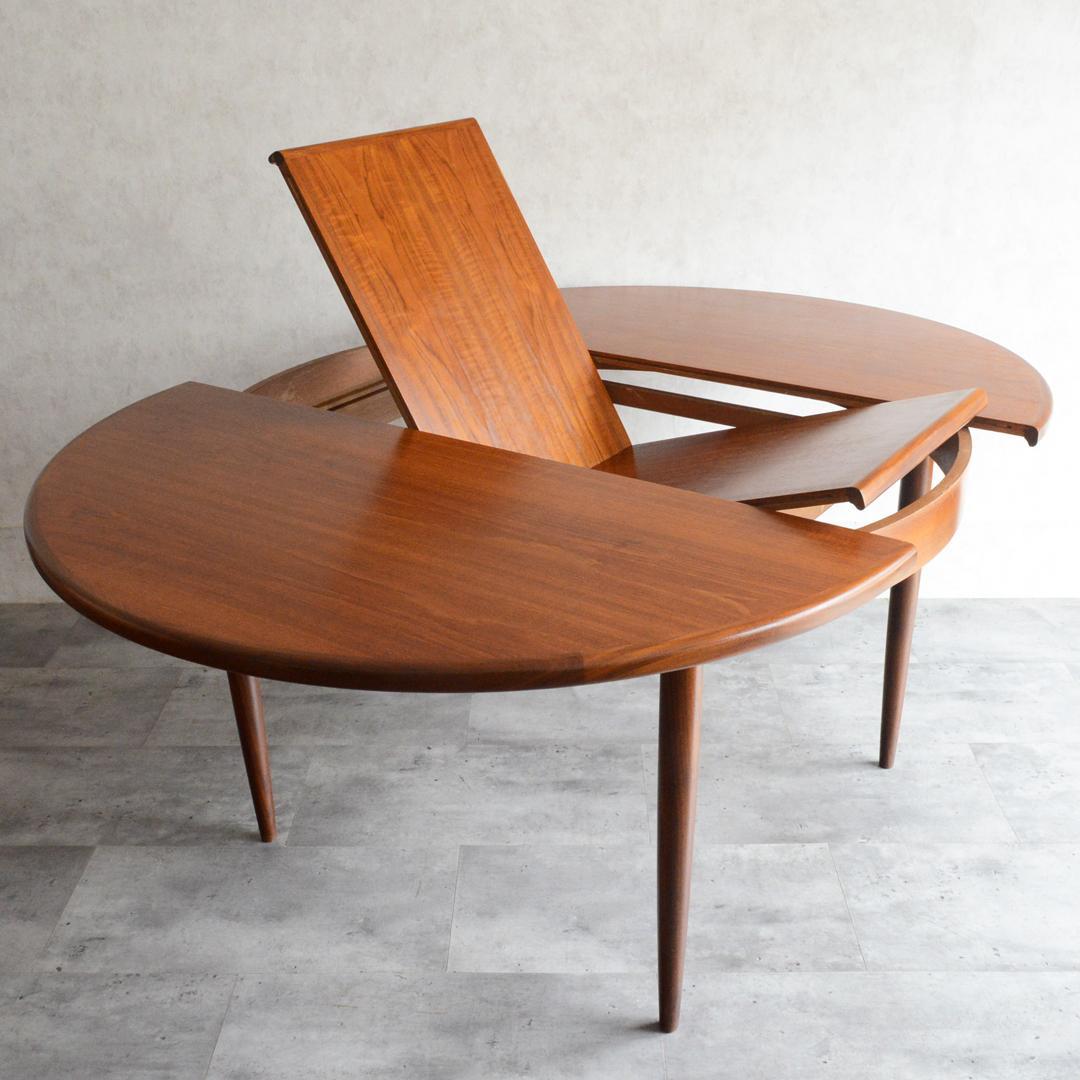 G-PLAN ヴィンテージ エクステンション ラウンド ダイニングテーブル 00