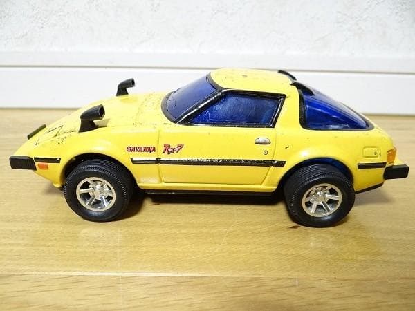 希少 ビンテージ 日本製 マツダ サバンナRX-7 SA22C ミニカー 当時物