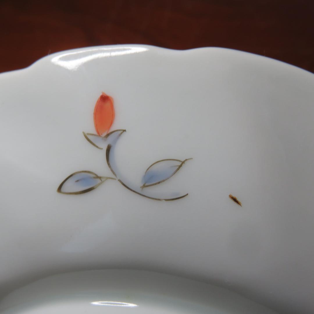 小皿 1枚 色絵ねじり小皿 鳳凰 九谷 蔵出し 名家 初荷 - メルカリ
