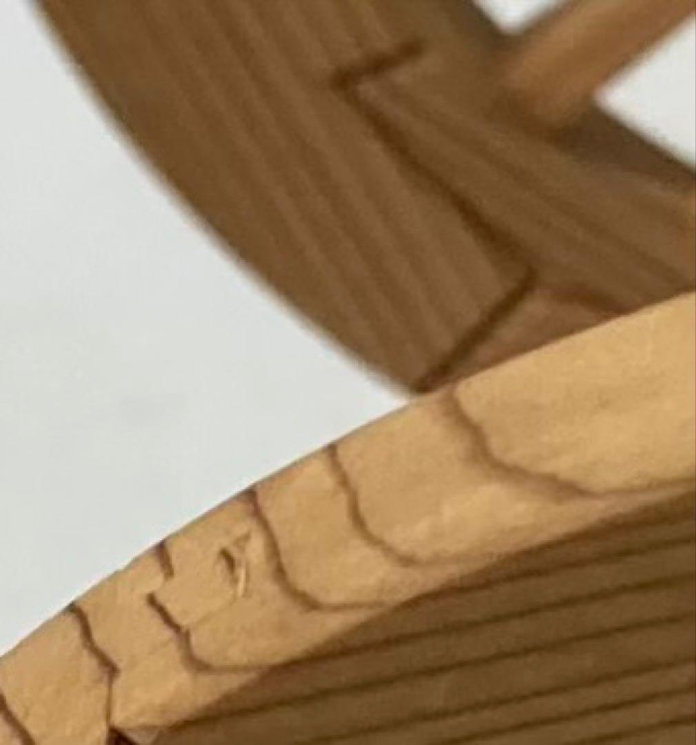 B535b 木地造 御所車置物 作者不詳 貴人乗り物 牛車 屋形車 - メルカリ