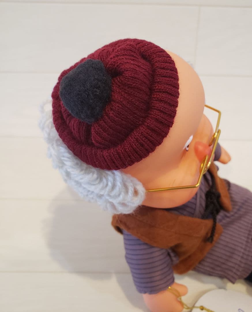 キャネロン　ぬいぐるみ　人形　おじいさん　おばあさん　ポカポカ　希少　レトロ