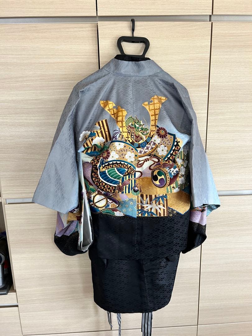 七五三　５歳　男の子　和装フルセット　美品