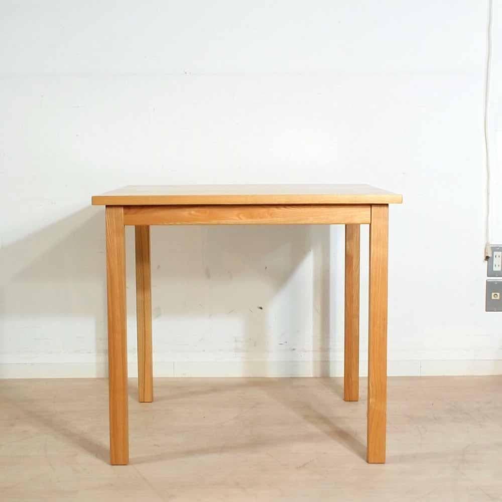 無印良品/MUJI タモ材 ダイニングテーブル 80cm ZR24356