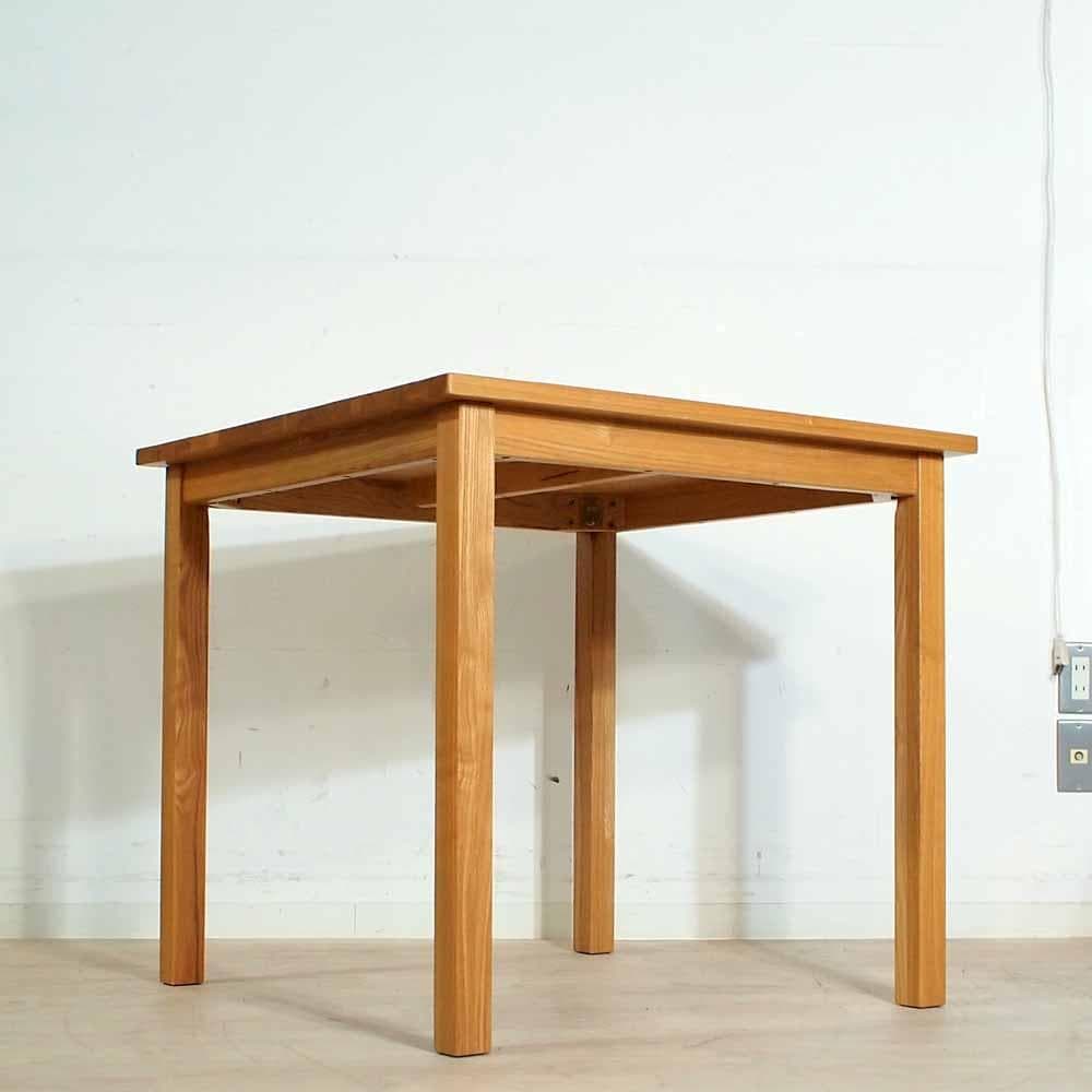 無印良品/MUJI タモ材 ダイニングテーブル 80cm ZR24356