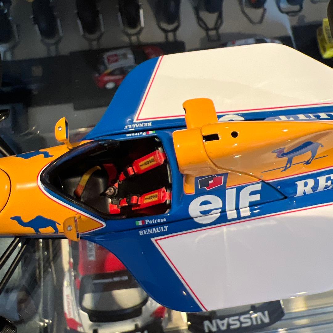 EXOTO1/18 1992年ウィリアムズ ルノー FW14B #6パトレーゼ
