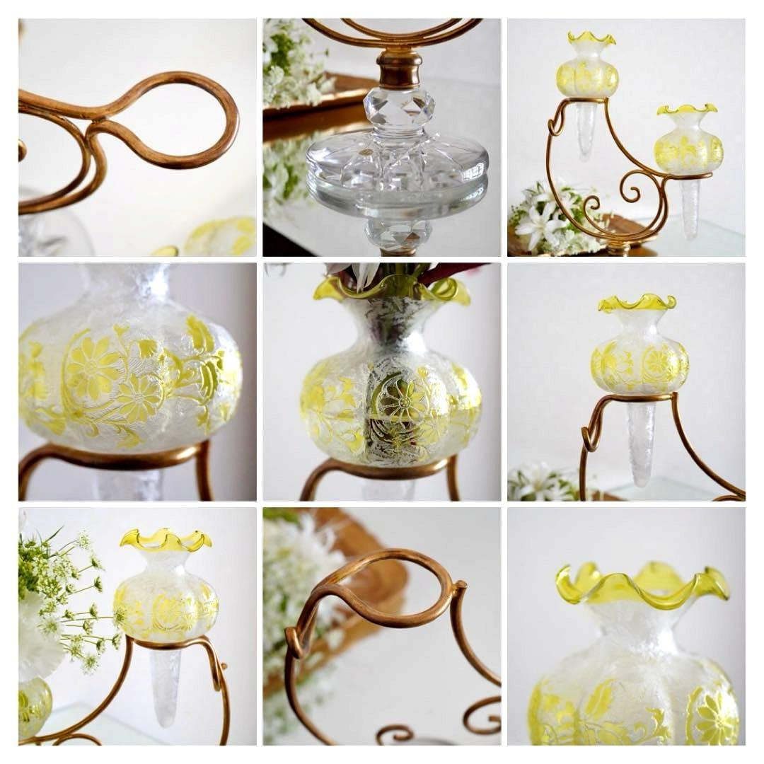 オールドバカラBACCARAT☆花器フラワースタンド☆極美品☆極希少