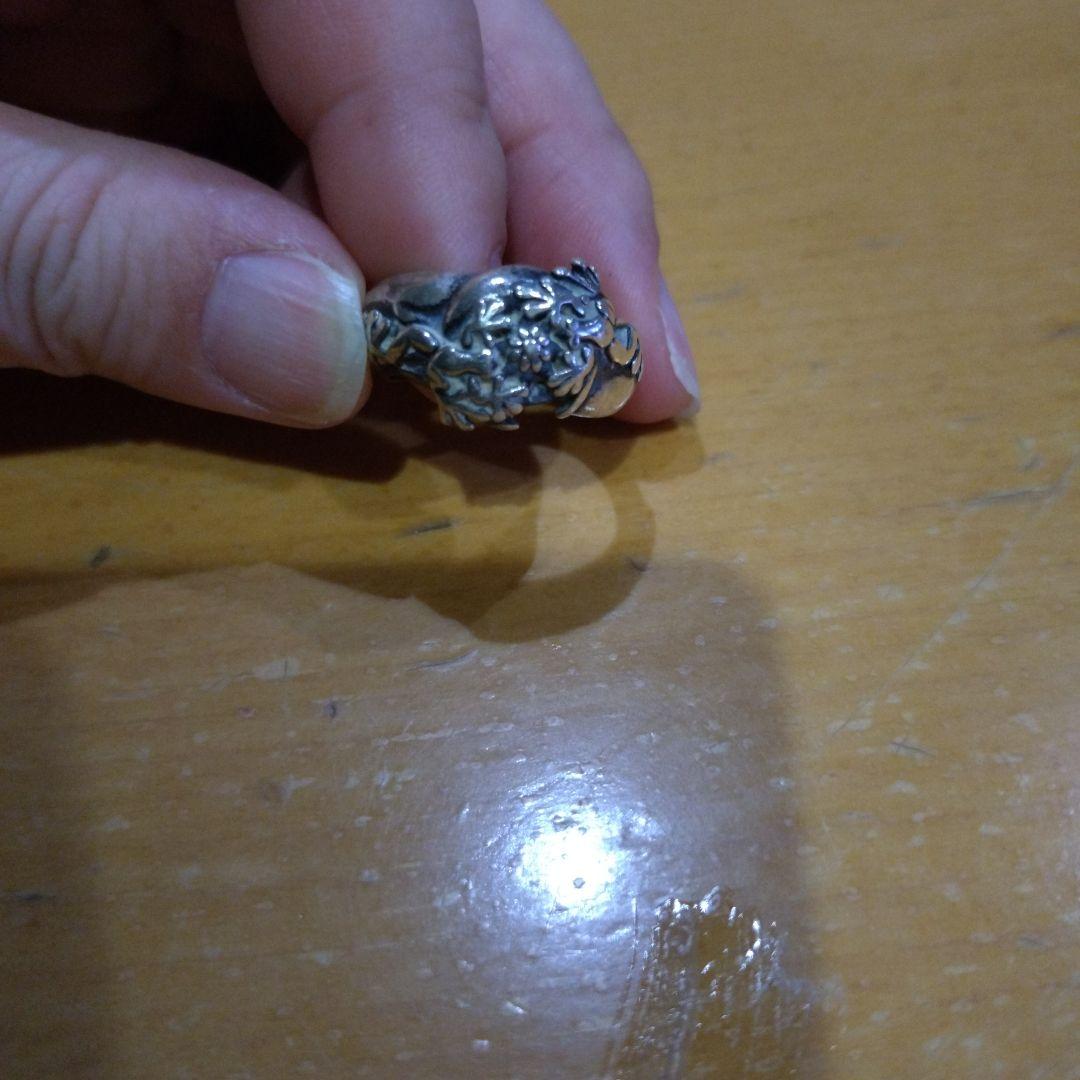 かすう工房　カエルリング①