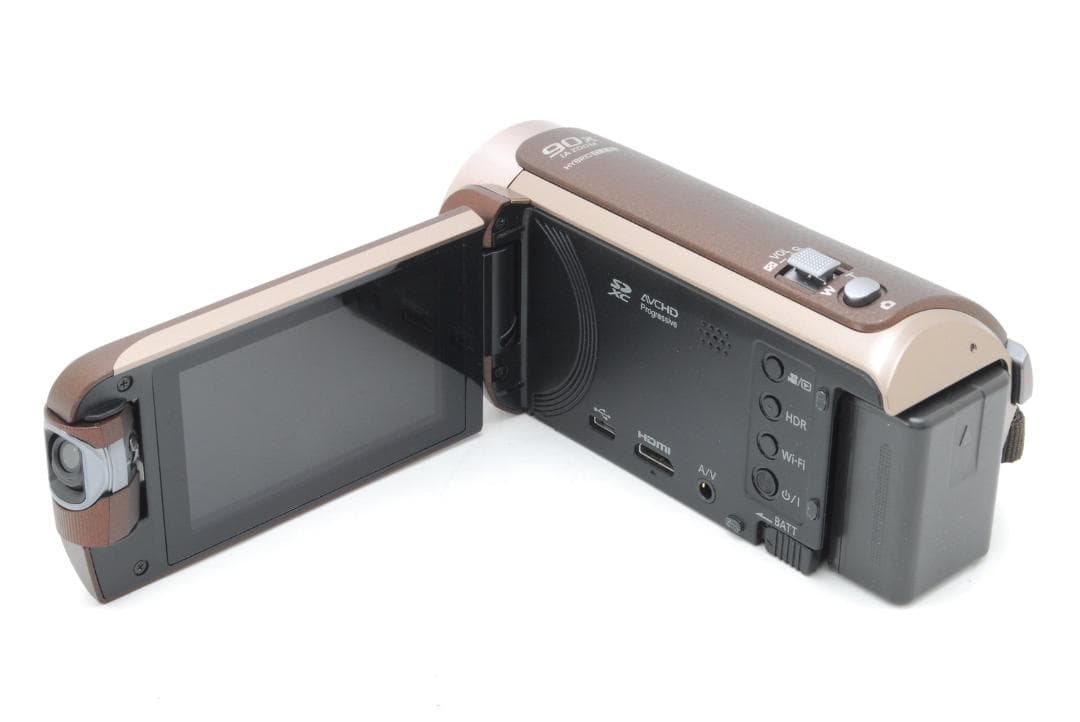 【美品】Panasonic パナソニックHC-W580M ビデオカメラ ブラウン