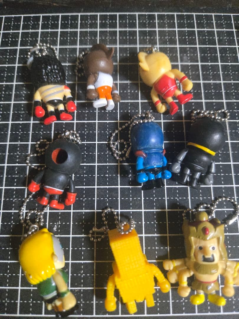 キン肉マン キーホルダー フィギュア 9個セット 非売品