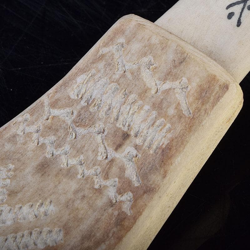 北欧伝統工芸 トナカイ鹿角 ペーパーナイフ V 9292 アンティーク おもちゃ