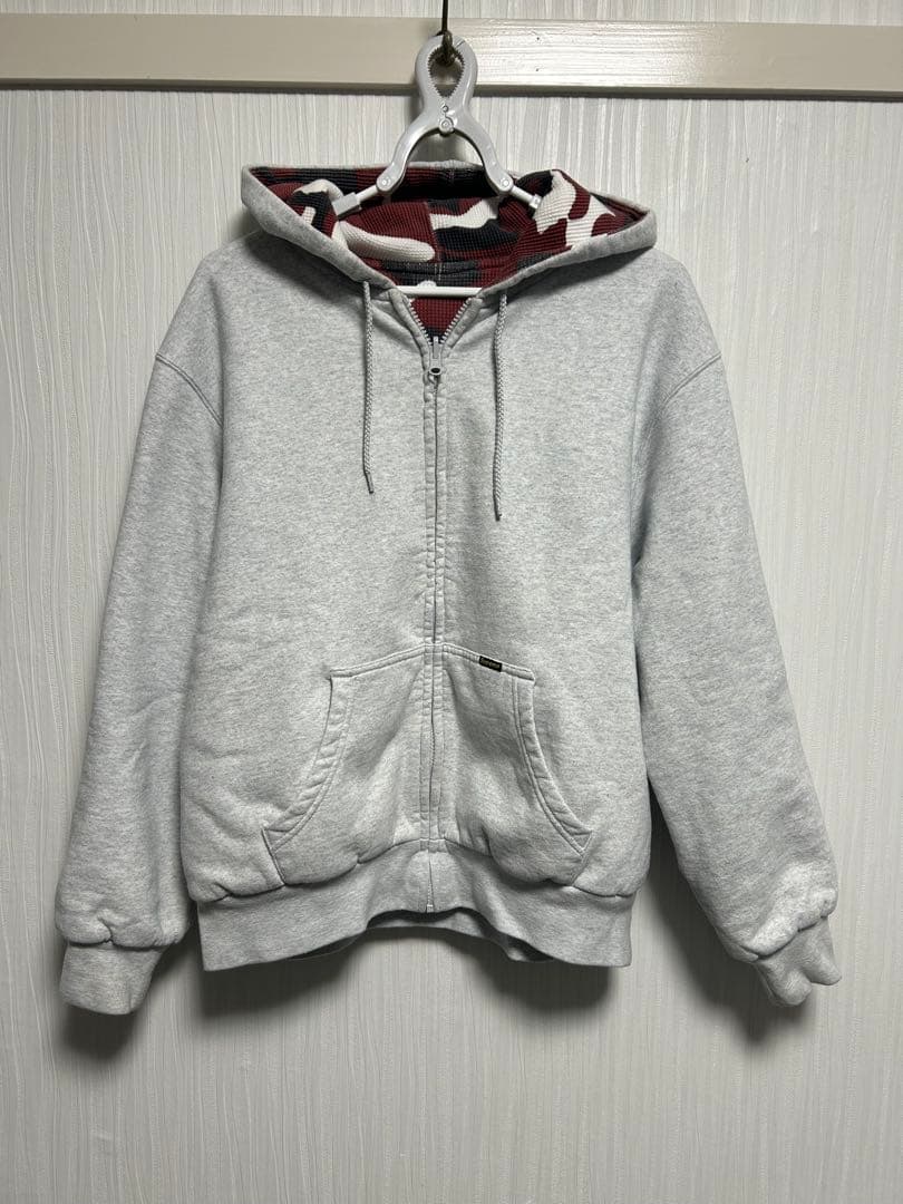 トップス suprem reversible zip up hoodie