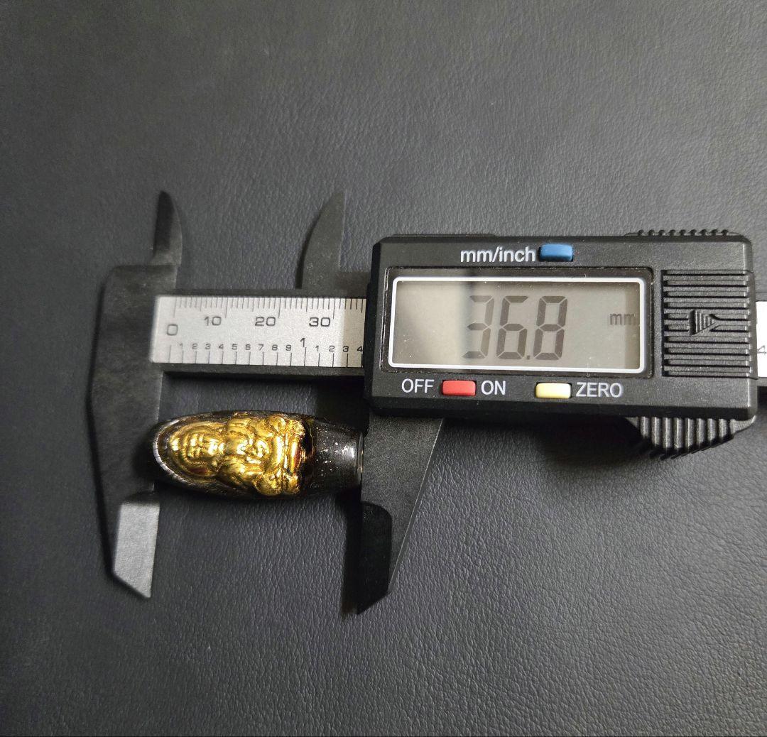 924 天珠 観音天珠 金色仏像 陰陽 太極 dzibeads！