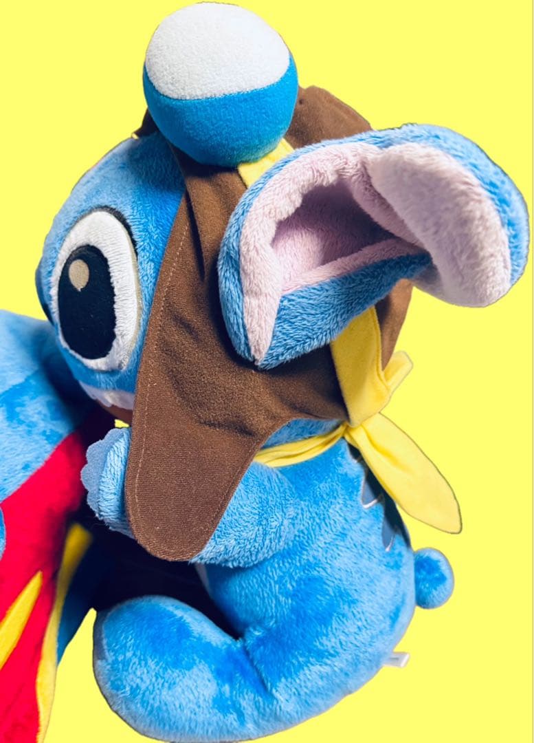 スティッチ ぬいぐるみ 飛行機 パイロット