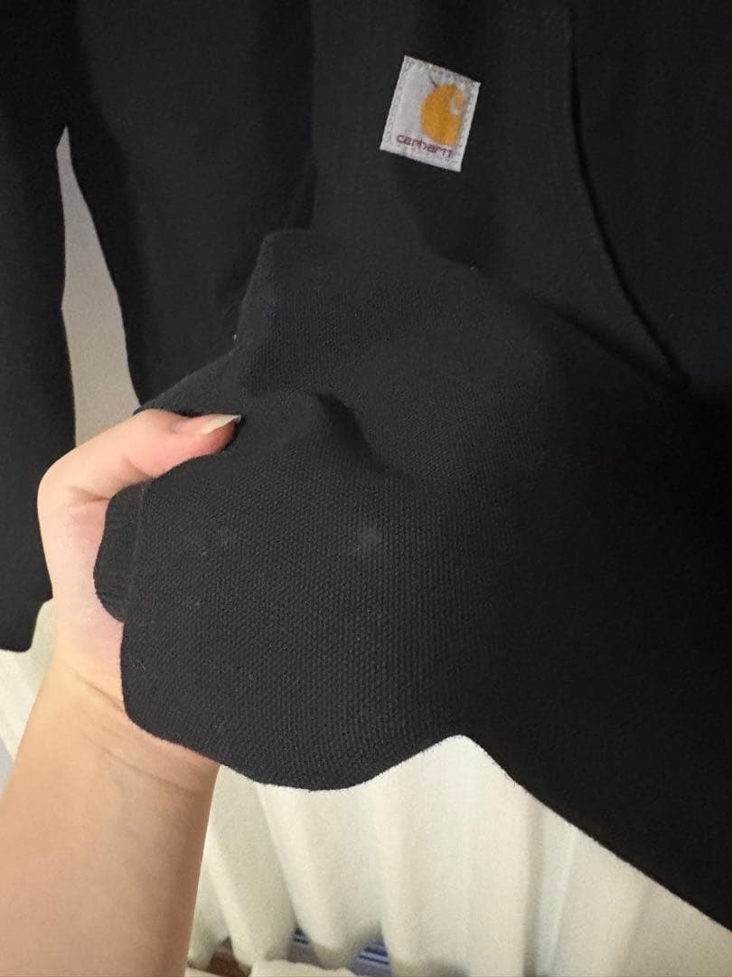Carhartt ブラック フーディ M