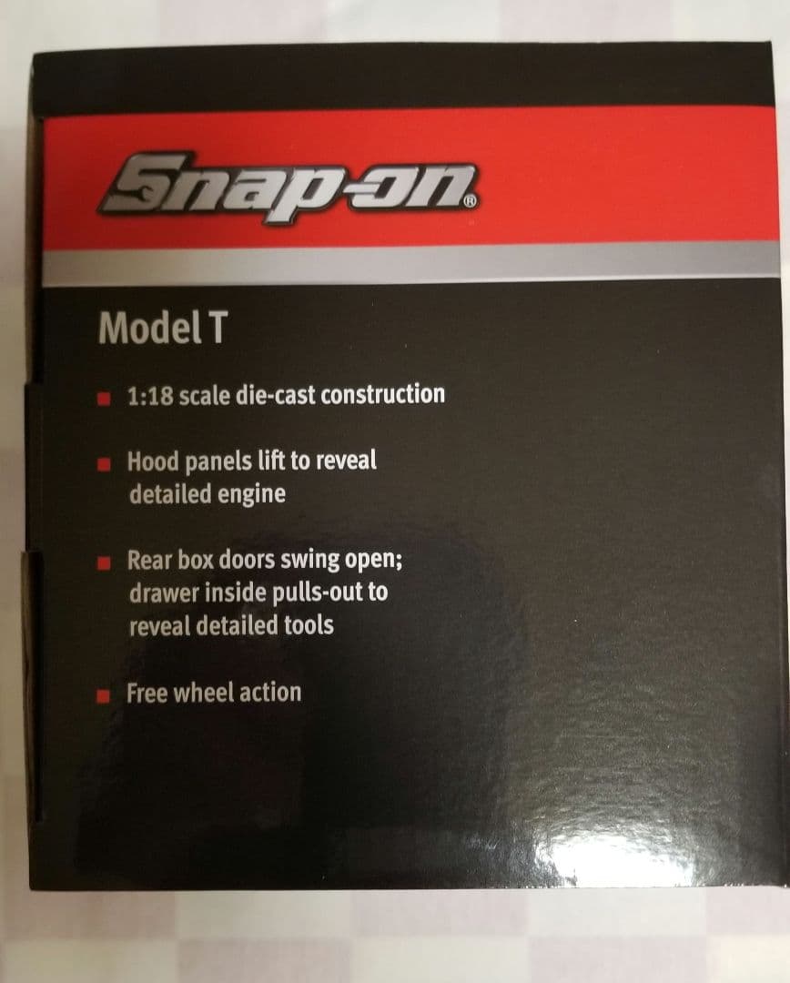 スナップオン　フォードモデルT 1/18 ケース付き