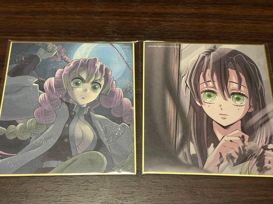 鬼滅の刃 特別放送版2025提供イラスト複製ミニ色紙 刀鍛冶の里編 甘露寺蜜璃 鬼滅の刃 特別放送版2025提供イラスト複製ミニ色紙 刀鍛冶の里