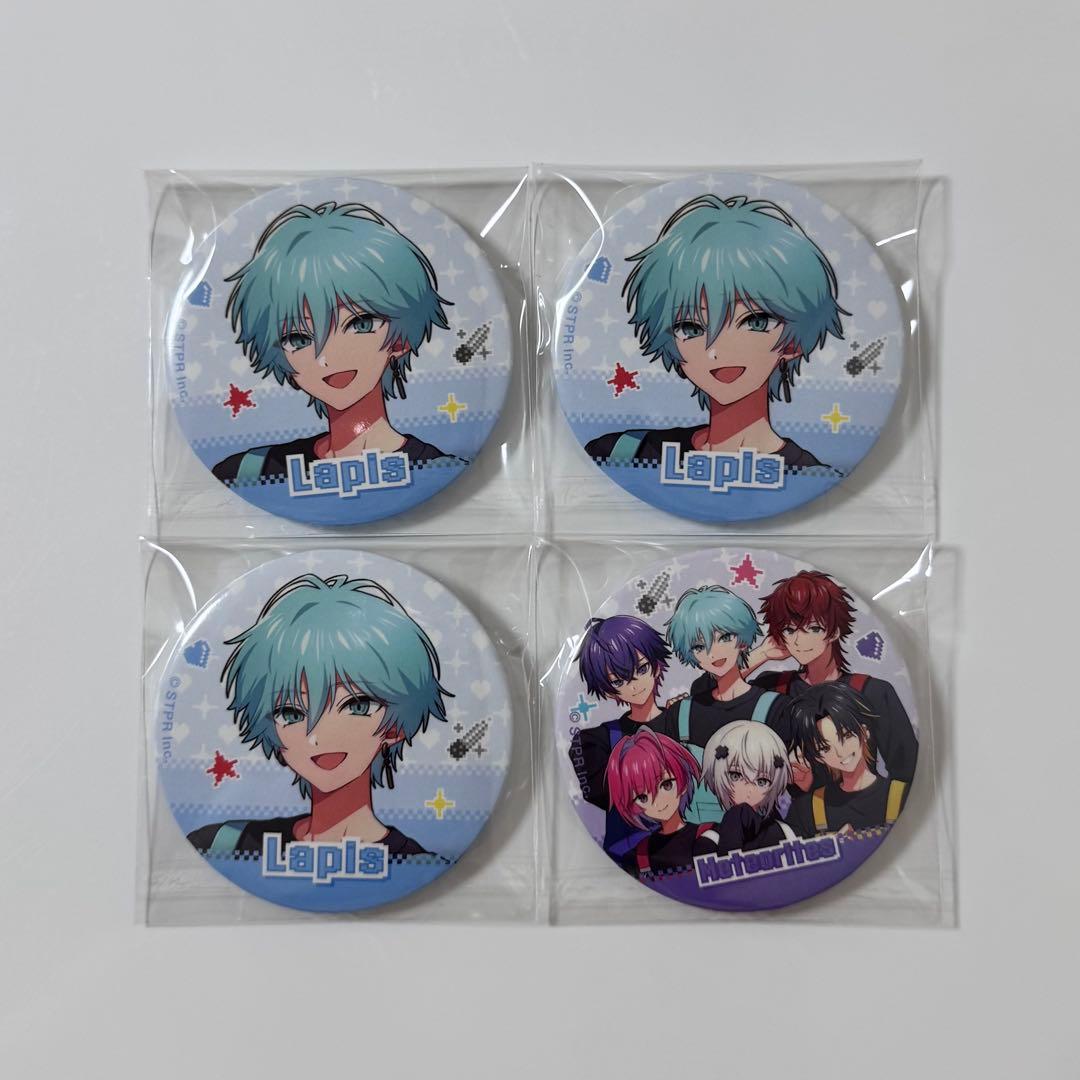 Lapis らぴす ラピス めておら Meteorites 缶バッジ めておら らぴすくん