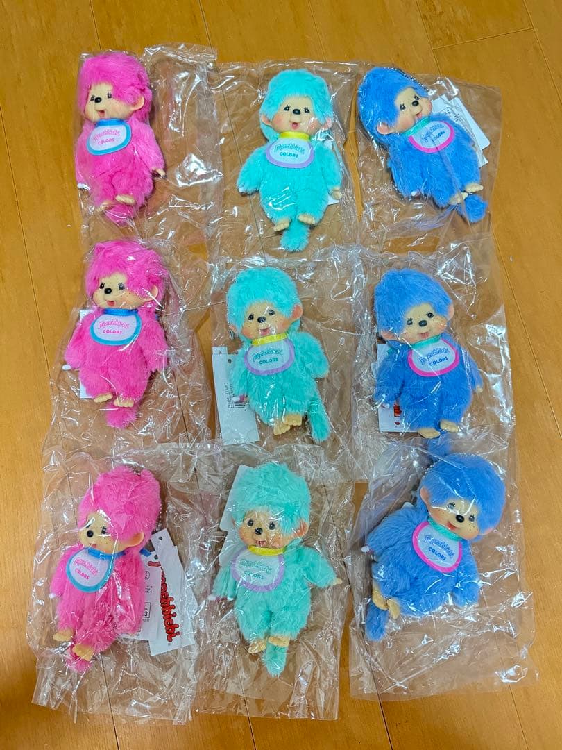 23体セット 新作 モンチッチ COLORS 6色セット