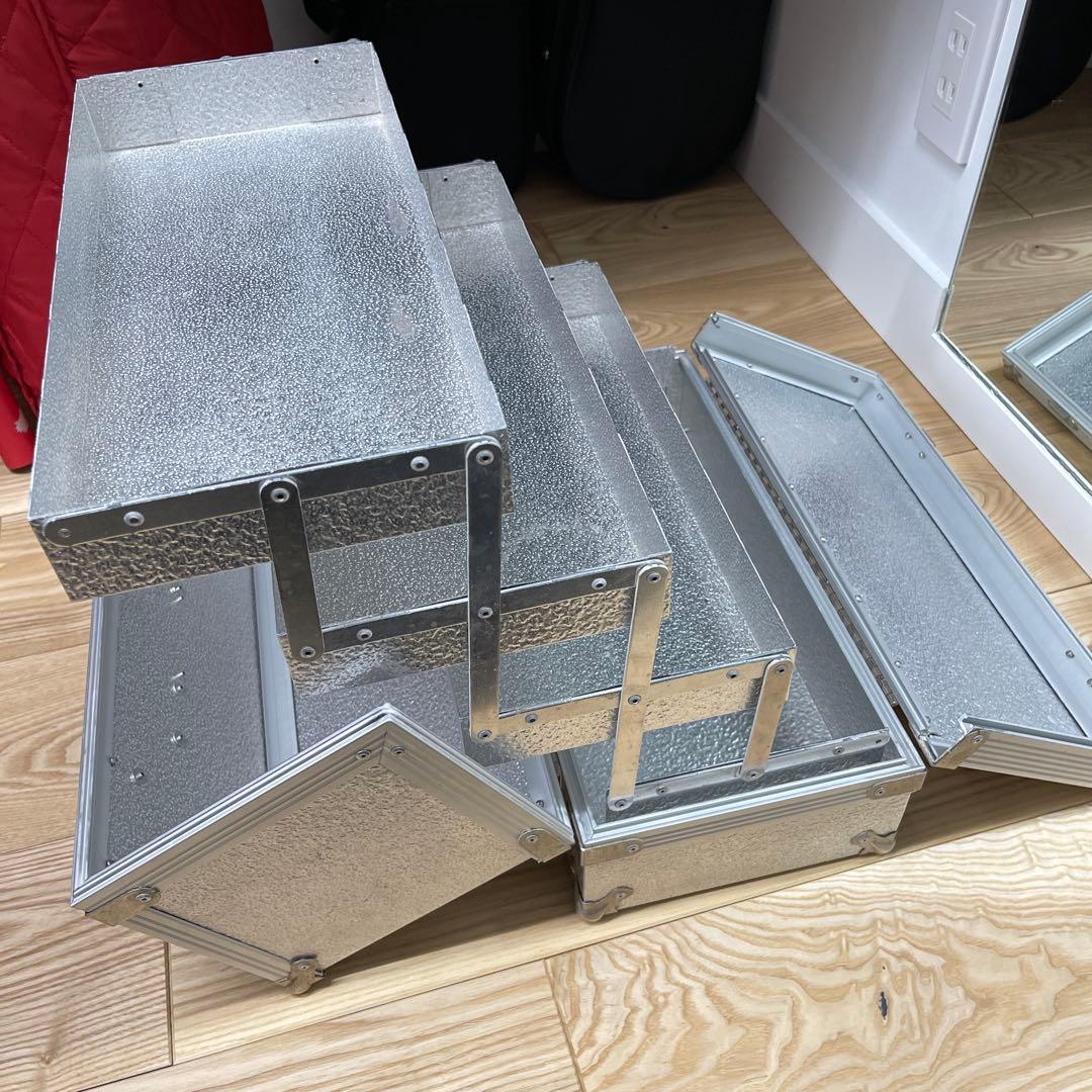 MACコスメティック　プロフェッショナルメイクアップケース シルバー