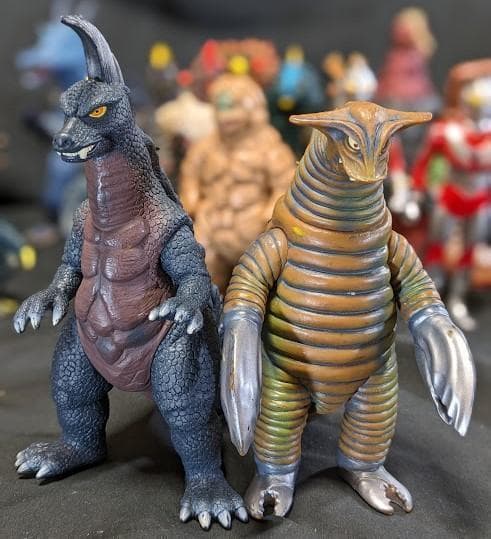 帰ってきたウルトラマン＆登場怪獣・宇宙人（バンダイ）ソフビ21体セット＋２