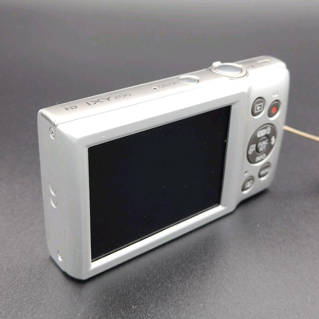Canon IXY200 シルバー デジタルカメラ バッテリー 充電器付き 良品