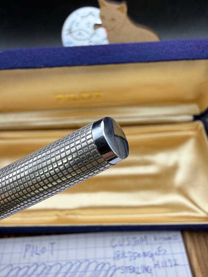 Pilot 万年筆 カスタム KS-1000SS STERLING SILVER