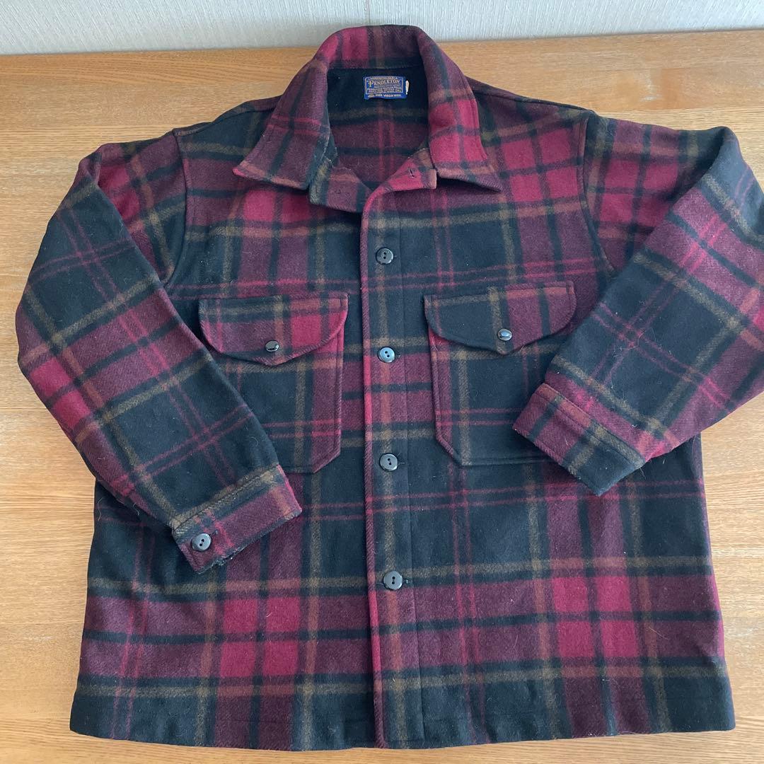 ペンドルトン　ウールジャケットシャツヴィンテージ