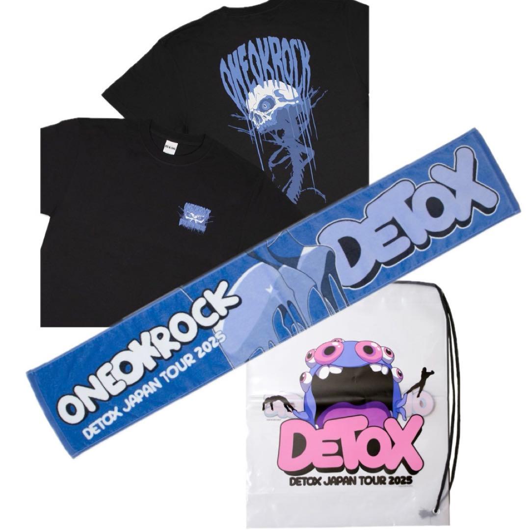 one ok rock 2025 グッズ】ONE OK ROCK DETOX JAPAN TOUR 2025 グッズ7