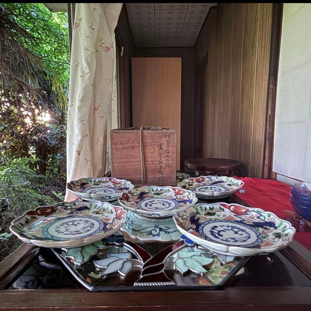 K様へ感謝お嫁入り‼️最強運GOLD伊万里錦手帆かけ舟