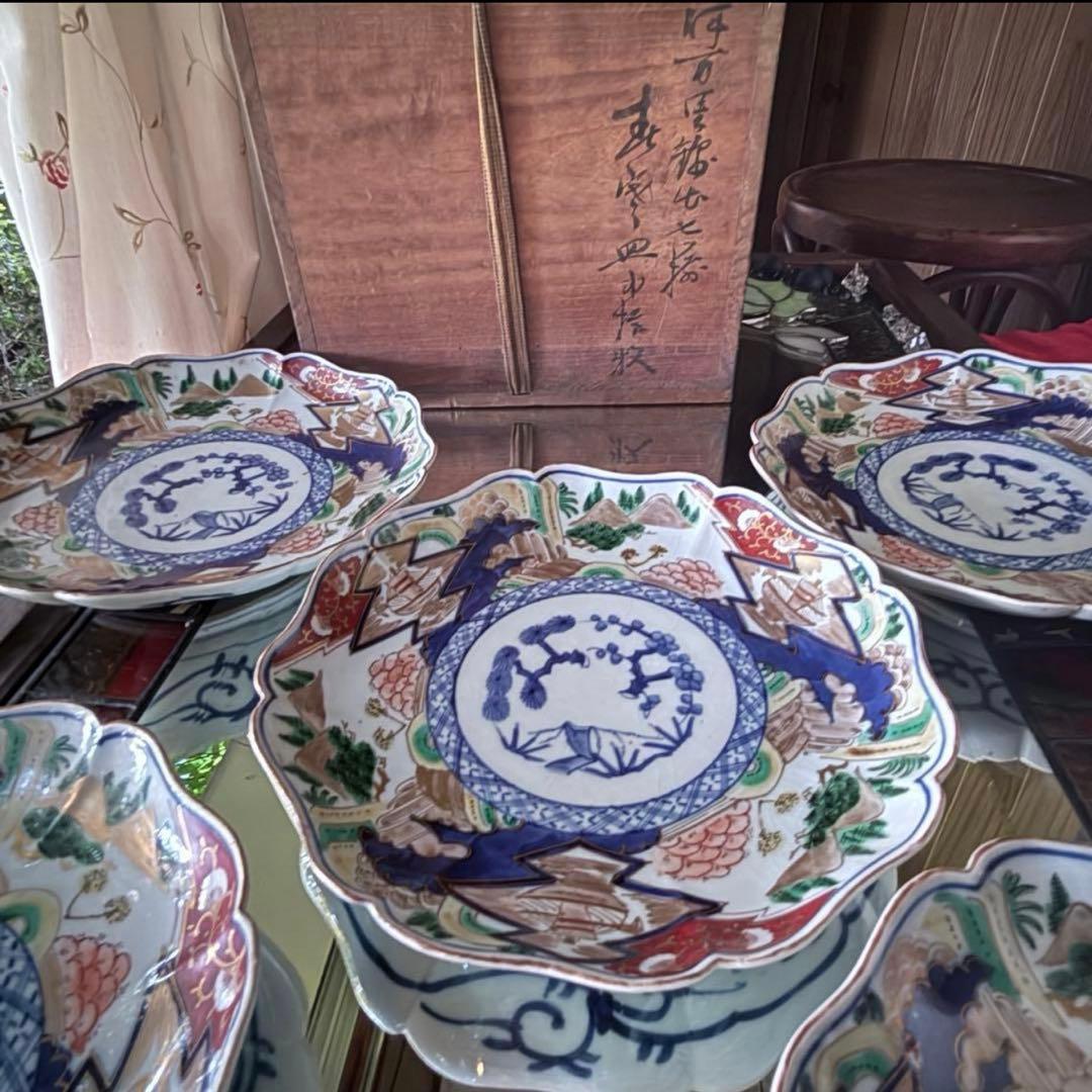 K様へ感謝お嫁入り‼️最強運GOLD伊万里錦手帆かけ舟