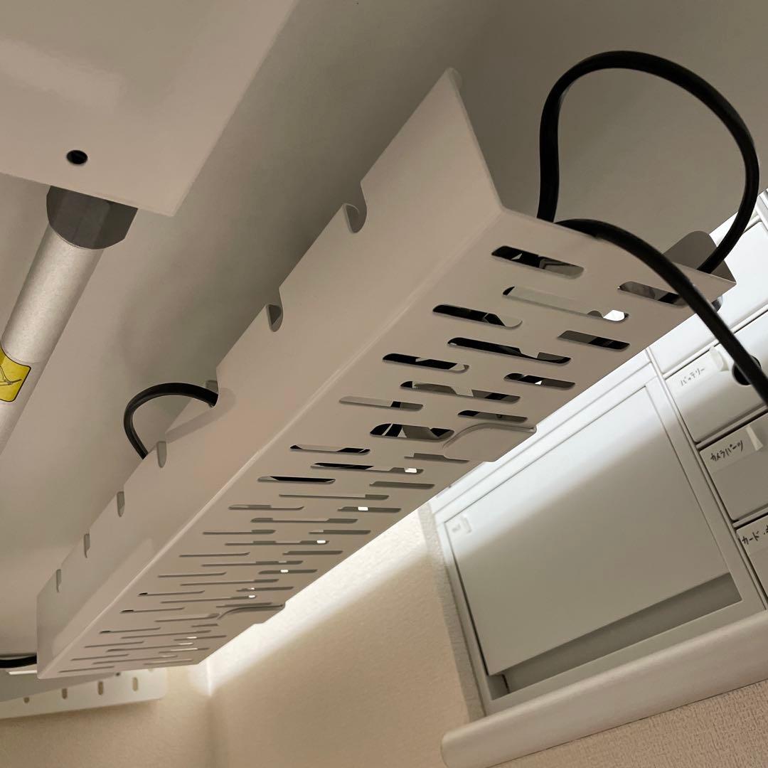 【手渡し】FLEXISPOT EG1 電動昇降デスク ホワイト