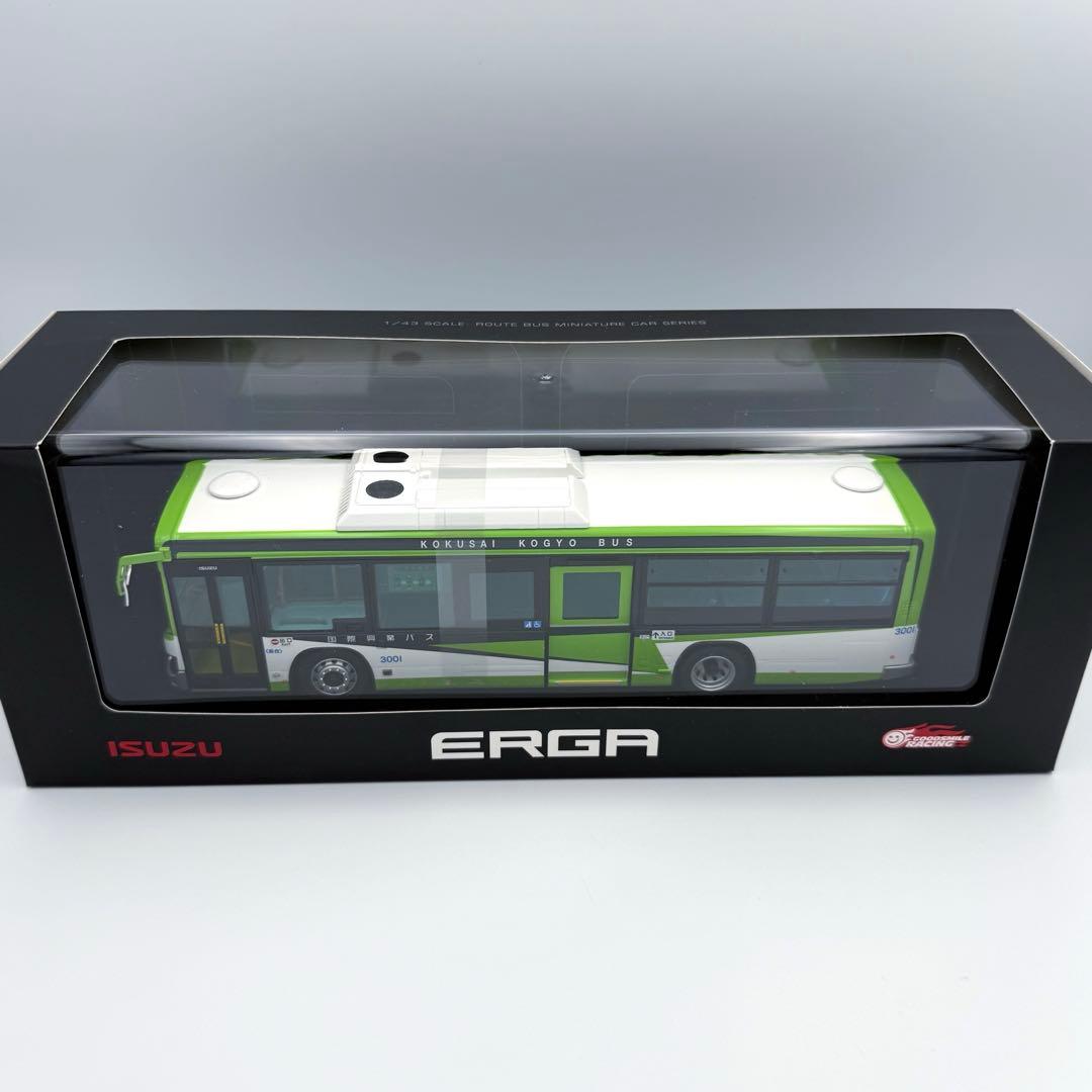 【激レア】1/43スケール 国際興業バス ダイキャスト 完成ミニカー 廃盤品