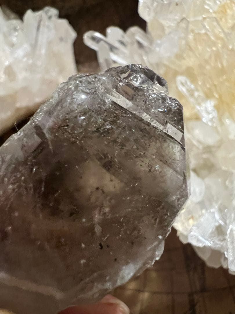 て*う様 龍脈の精髄 ― 煙水晶「山の幻影を宿す結晶」