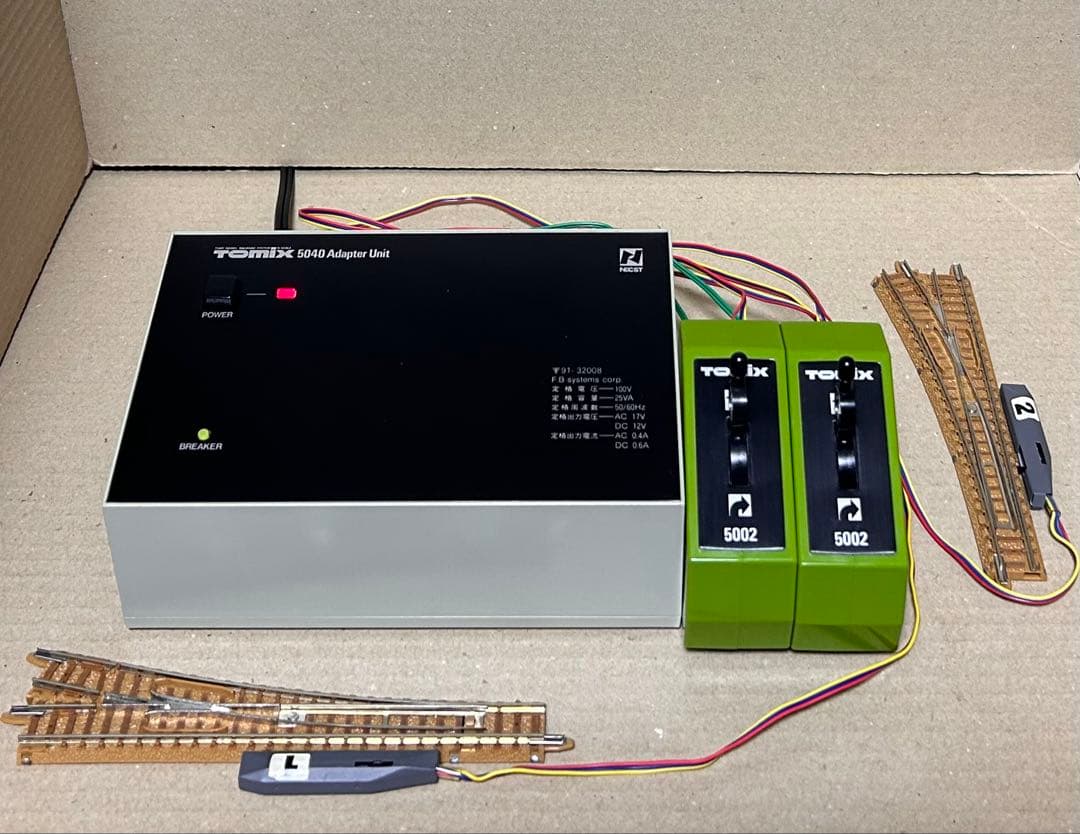 TOMIX 5040 アダプターユニット ポイントコントロールボックス ※②